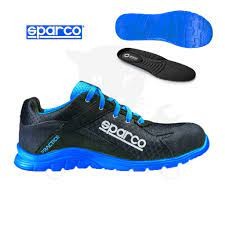 751743NRAZ Munkavédelmi cipő SPARCO -  PRACTICE S1P SRC 43-as fekete-kék (751743NRAZ) PUMA TOOLS 
