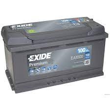 EA1000 EXIDE akku Premium 100Ah, 900 A, J+ 353x175x190mm EXIDE 