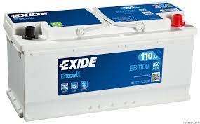 EB1100 EXIDE akku Excell 110Ah, 850 A, J+ 392x175x190mm EXIDE 