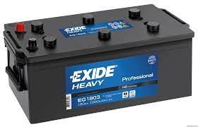 EG1803 EXIDE akku HD 180Ah, 1000 A, B+ 513x223x223mm EXIDE 