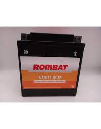 RBX30L-BS RBX30L-BSROM MOTORKERÉKPÁR akkumulátor AGM 30AH 250A 168MMX127MMX177MM - ROMBAT ROMBAT 