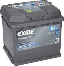 EA530 EXIDE akku Premium 53Ah, 540 A, J+ 207x175x190mm EXIDE 