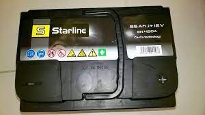 STARLINE AKKU 12V 55Ah, 450A J+ 241x175x175