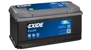 EB852 EXIDE akku Excell 85Ah, 760 A, B+ 353x175x175mm EXIDE 