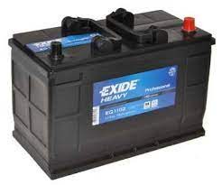 EG1102 EXIDE akku HD 110Ah, 750 A, J+ 349x175x235mm EXIDE 
