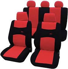38874812 piros autó üléshuzat készlet univerzális PETEX 