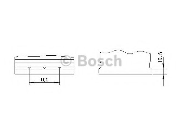 0092S40300 Bosch akku S4 40/330 BOSCH 