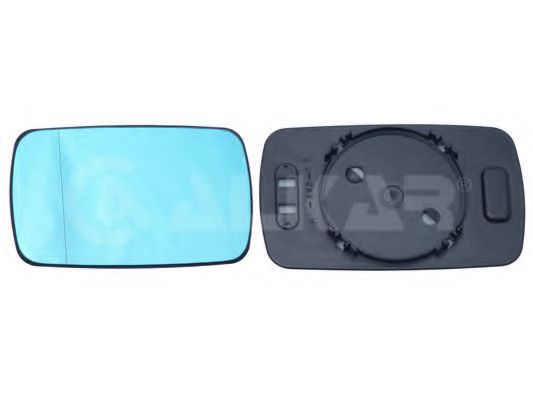 VTK-6451485 Tükörlap cserélhető bal-jobb, kék, domb., IHAROS 