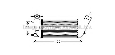 HLE-PEA4347 Levegőelőhűtő (2.0D,2.0HDi,2.0JTD)               R IHAROS 