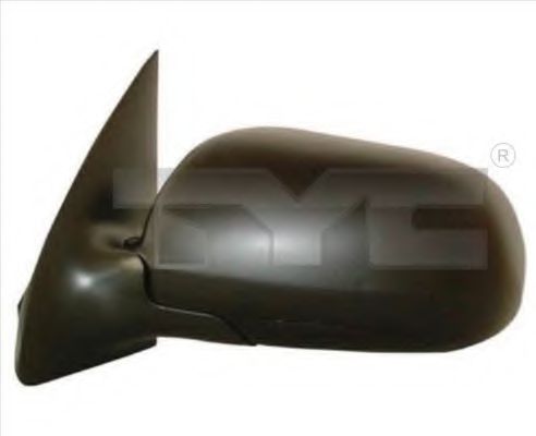 VTK-332-0002 Külső tükör bal, bowdennel állítható, aszférikus IHAROS 
