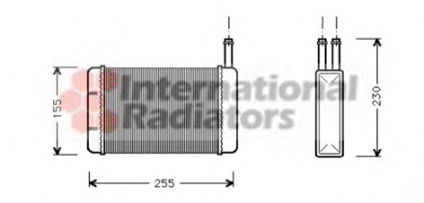 FRA-V18006134 Fűtőradiátor IHAROS 