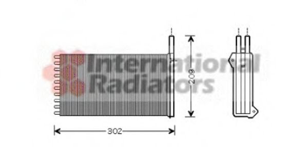 FRA-V18006154 Fűtőradiátor IHAROS 