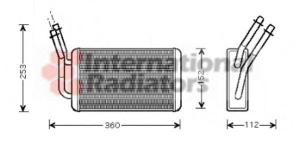 FRA-V18006316 Fűtőradiátor (nem klímás) IHAROS 