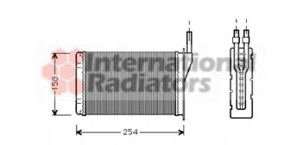 FRA-V43006087 Fűtőradiátor IHAROS 