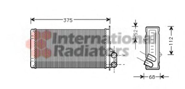 FRA-V43006226 Fűtőradiátor IHAROS 