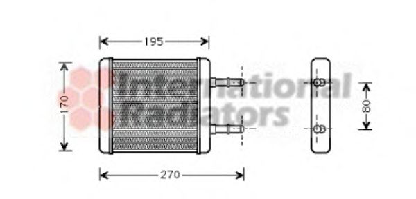 FRA-V82006061 Fűtőradiátor IHAROS 