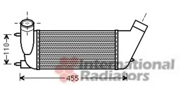HLE-V40004347 Levegőelőhűtő (2.0D,2.0HDi,2.0JTD)               R IHAROS 