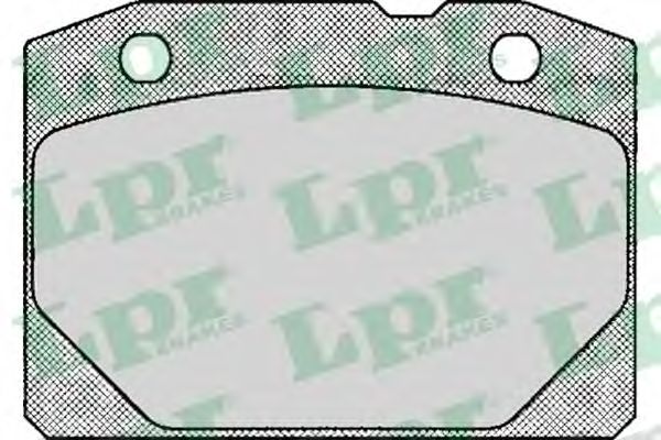 LP0092 Tárcsafékbetét garn Lada 05P127/AT DELPHI 