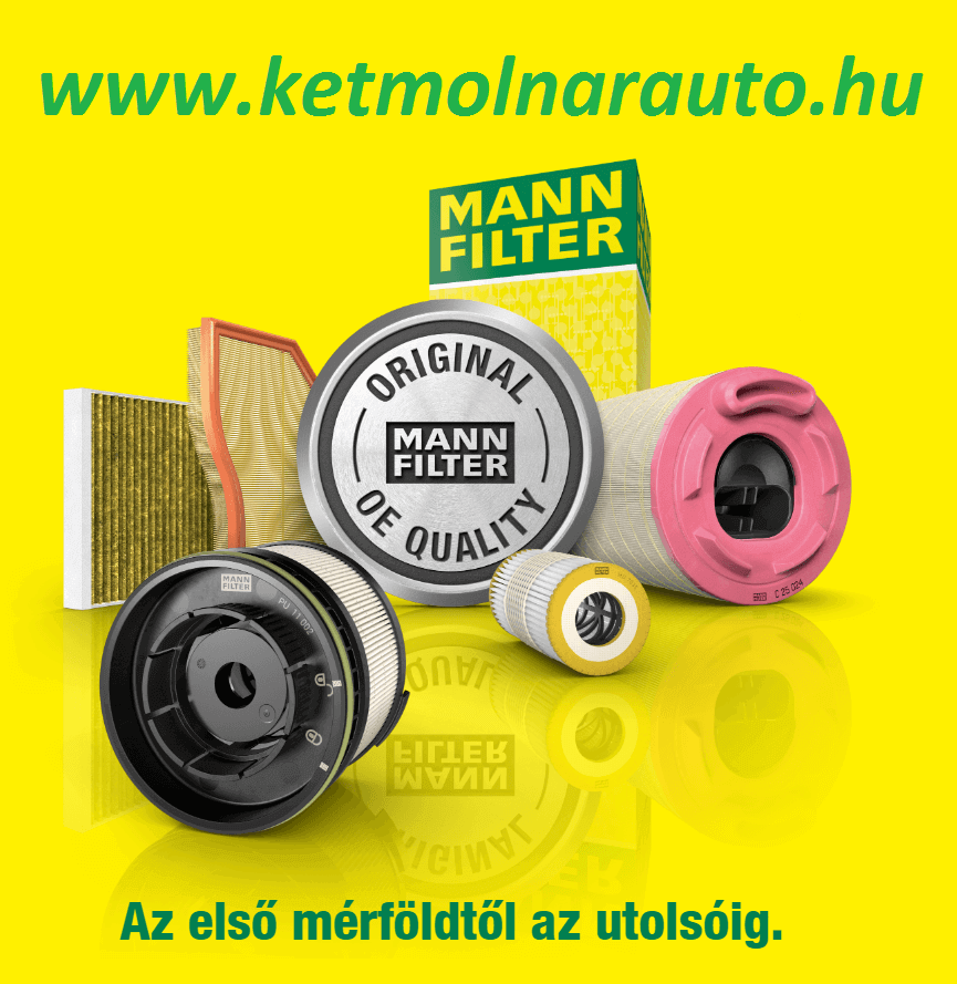 MANN-FILTER webshop Magyarország legnagyobb választéka: pollenszűrő, gázolajszűrő, olajszűrő, levegőszűrő, vélemény