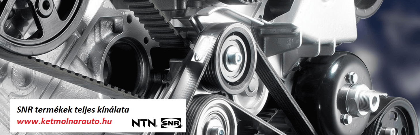 NTN SNR autóalkatrészek: kerékcsapágyak, szíjfeszítők, toronycsapágyak